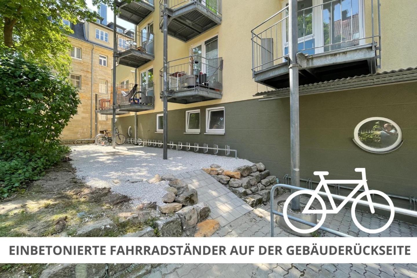 Apartment Wahnfried No4 - Zentral wohnen mit Küche und Duschbad Bayreuth Exterior foto
