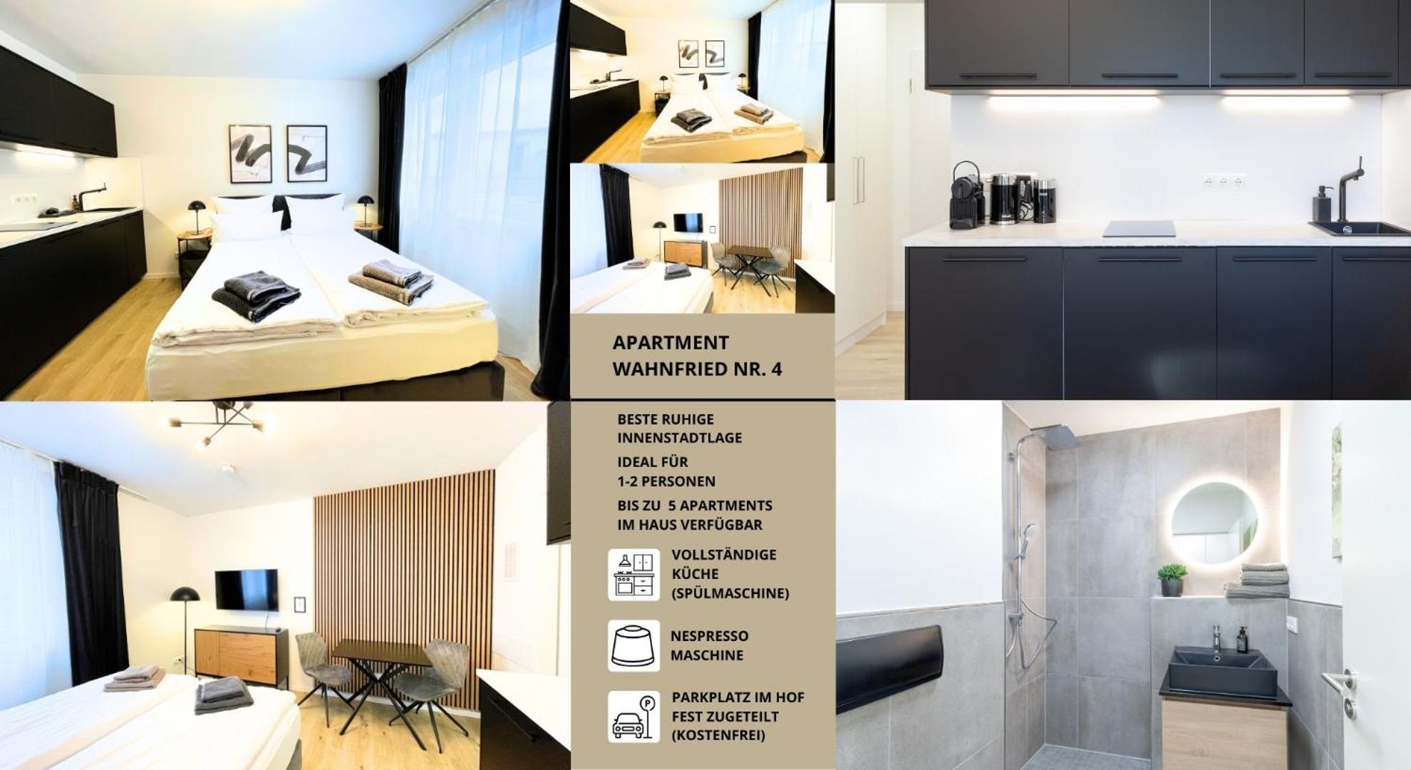 Apartment Wahnfried No4 - Zentral wohnen mit Küche und Duschbad Bayreuth Exterior foto